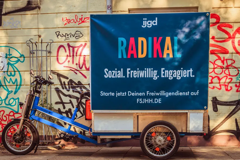 Banner-Werbung für FSJ Hamburg
