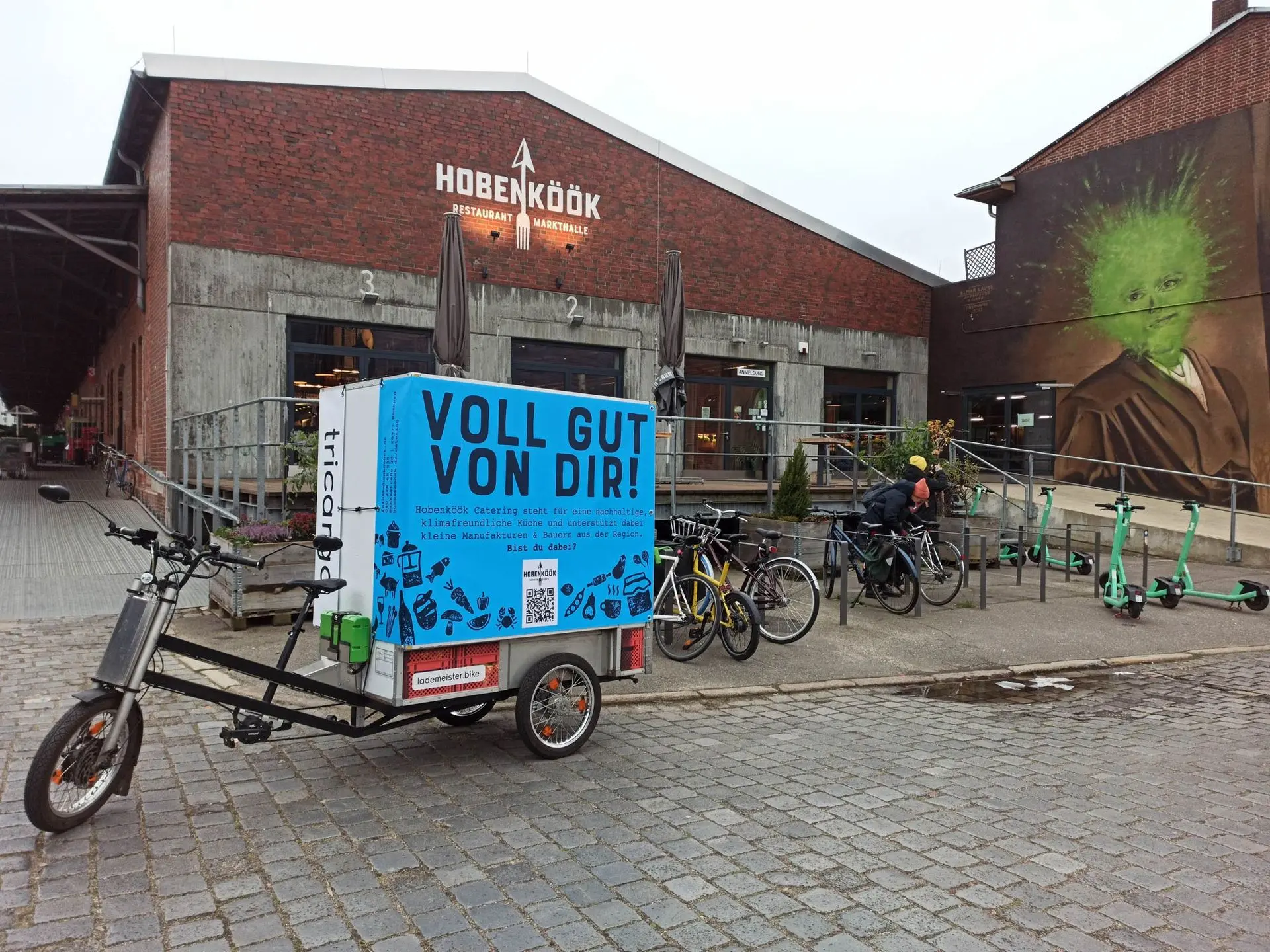 Hobenköök-Werbung auf Banner