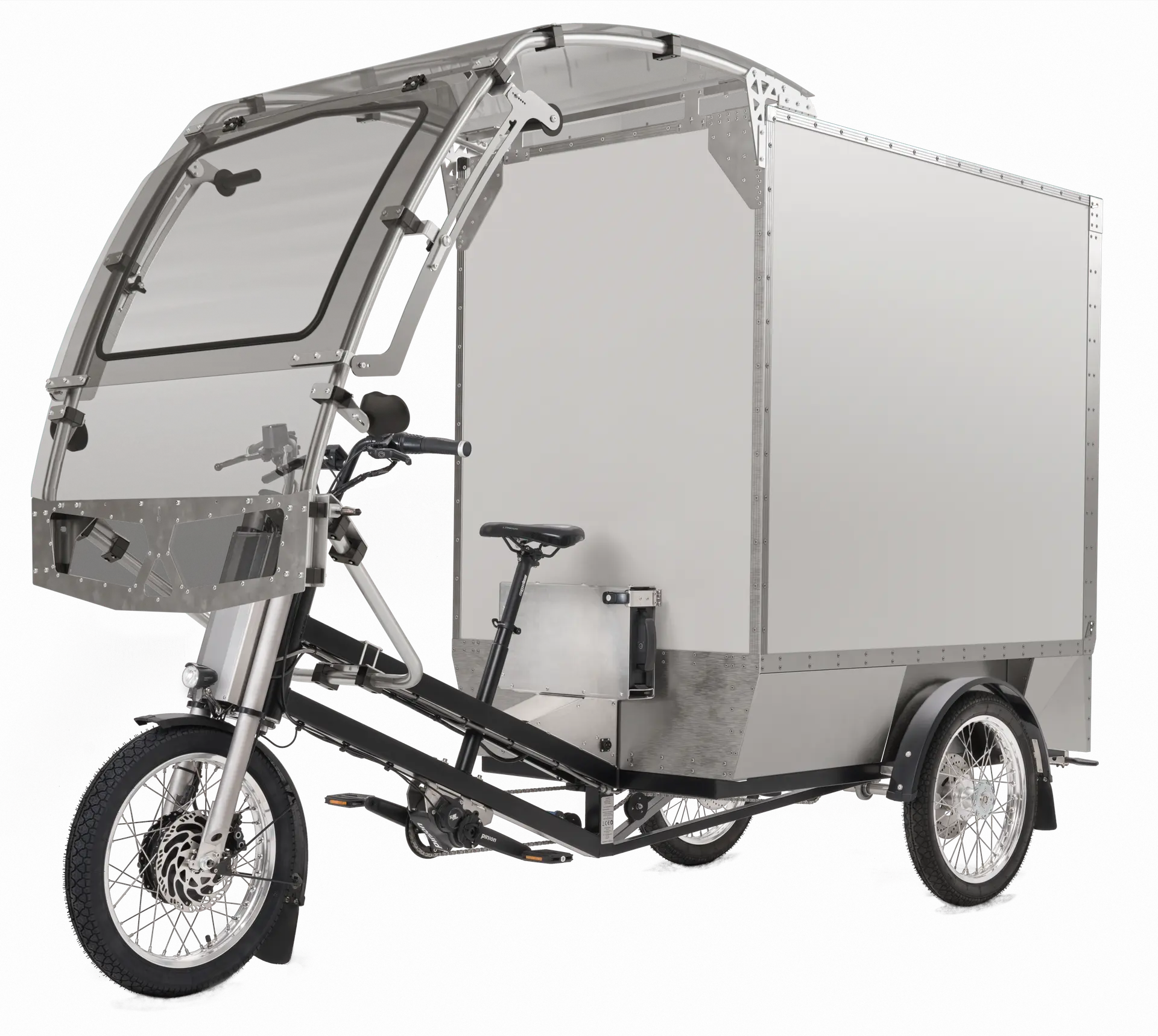 Wetterschutz für das Transportfahrrad Lademeister