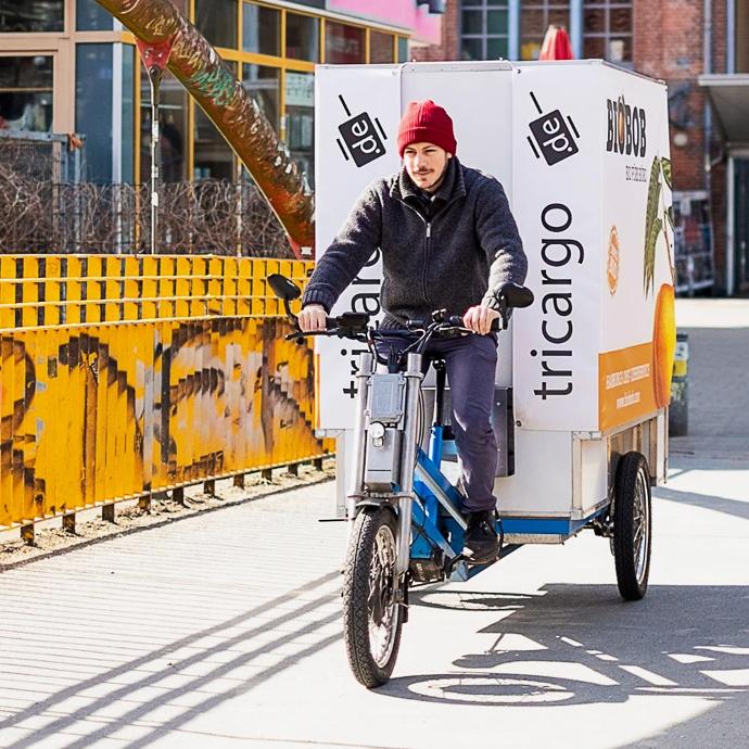 Fahrradlogistik Hamburg nachhaltige Lieferung