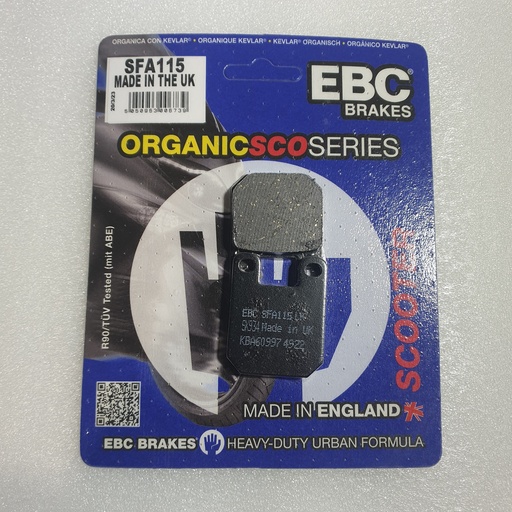 [BR-00-2003-01] Bremsbelag Paar Hinten blau